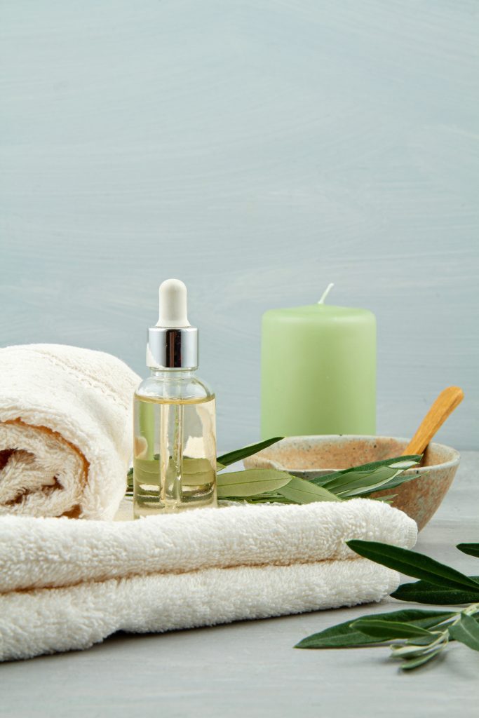 uteráky a aromatické voňavé oleje